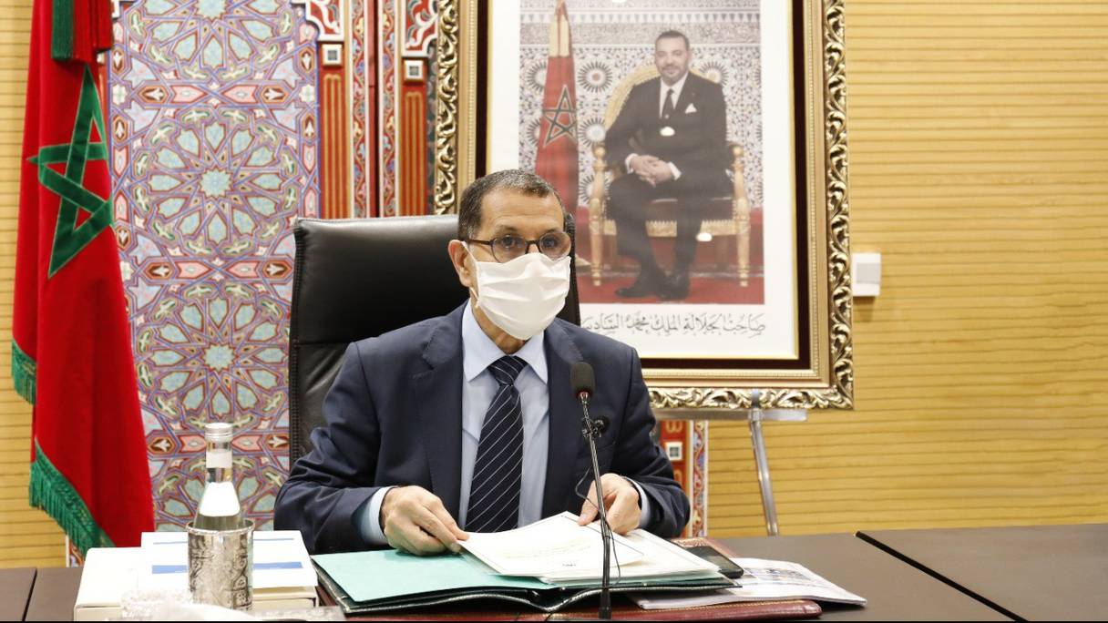 Le chef du gouvernement, Saâd-Eddine El Othmani.
