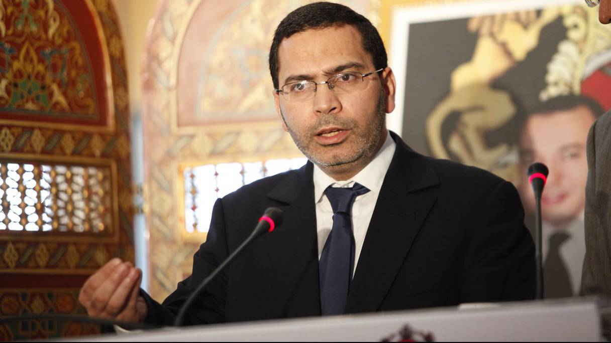 Mustapha El Khalfi, ministre de la Communication, porte-parole du gouvernement.
