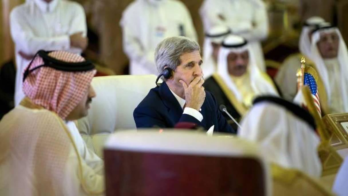 Le Secrétaire d'Etat américain John Kerry le 3 août 2015 à Doha.
