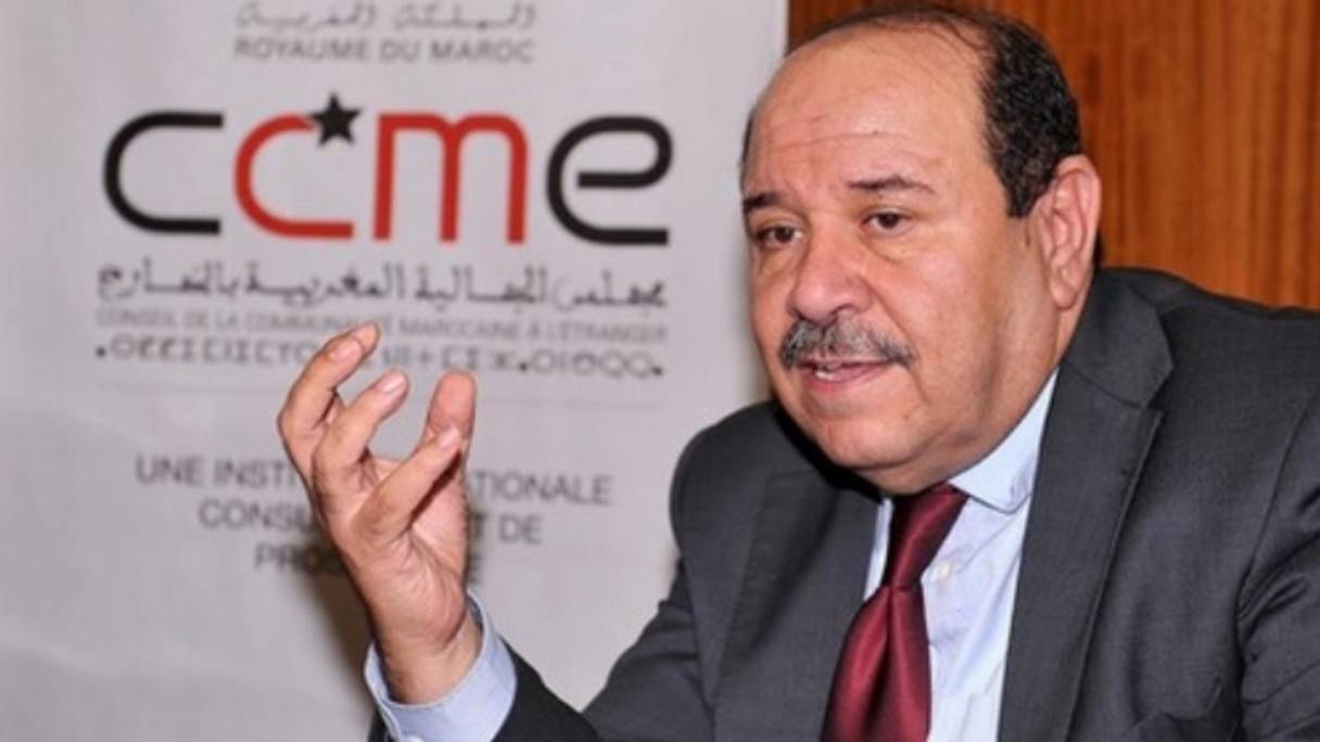 Abdellah Boussouf, secrétaire général du Conseil de la communauté marocaine à l'étranger (CCME).
