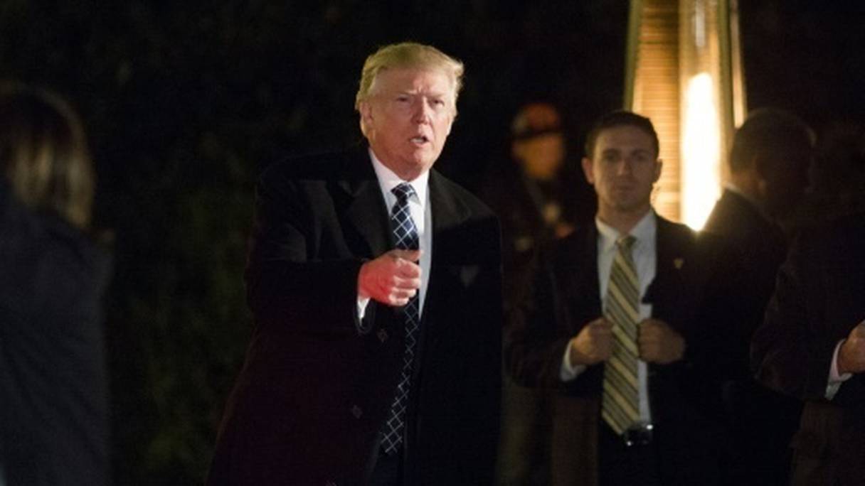 Donald Trump le 3 décembre 2016 à New York. 
