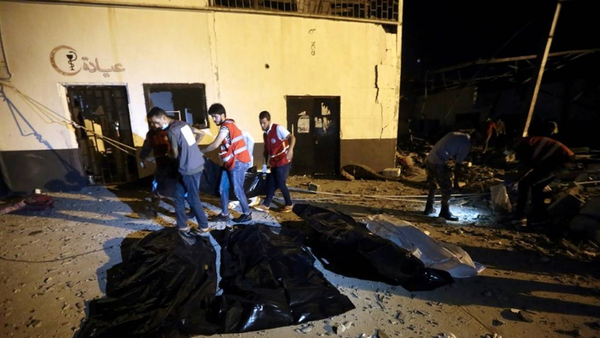 On déplore le décès de sept Marocains, la disparition de trois autres ainsi que huit autres blessés au cours du raid mené par les forces du Maréchal Haftar en Libye.
