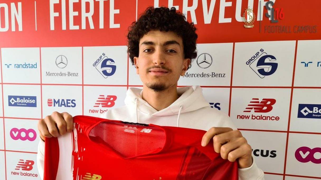 Ismaël El Abbassi, jeune footballeur belgo-marocain.
