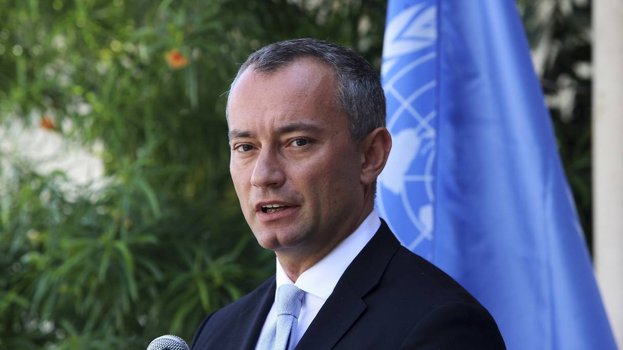 Nickolay Mladenov, actuel envoyé spécial de l'ONU pour le Proche-Orient. 
