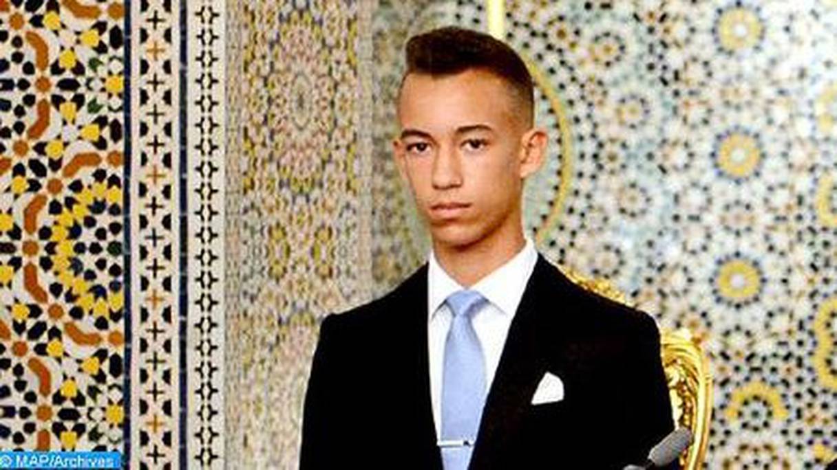 SAR le prince héritier Moulay El Hassan. 
