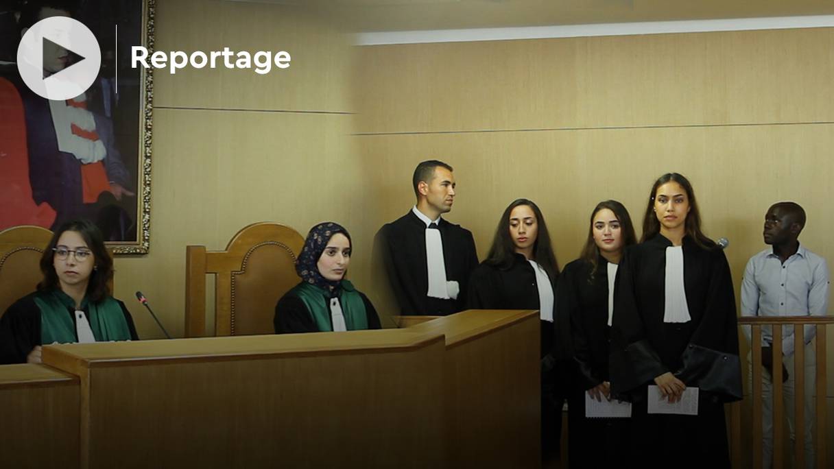 Le nouveau tribunal de simulation de la Faculté des sciences juridiques, économiques et sociales de Rabat-Agdal (FSJES).
