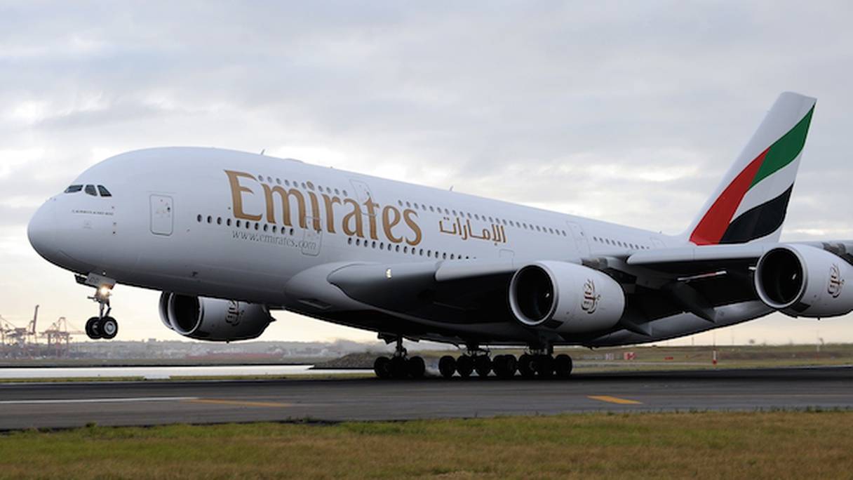 L’aéroport Mohammmed V habilité à accueillir l’A380, le plus gros porteur commercial.
