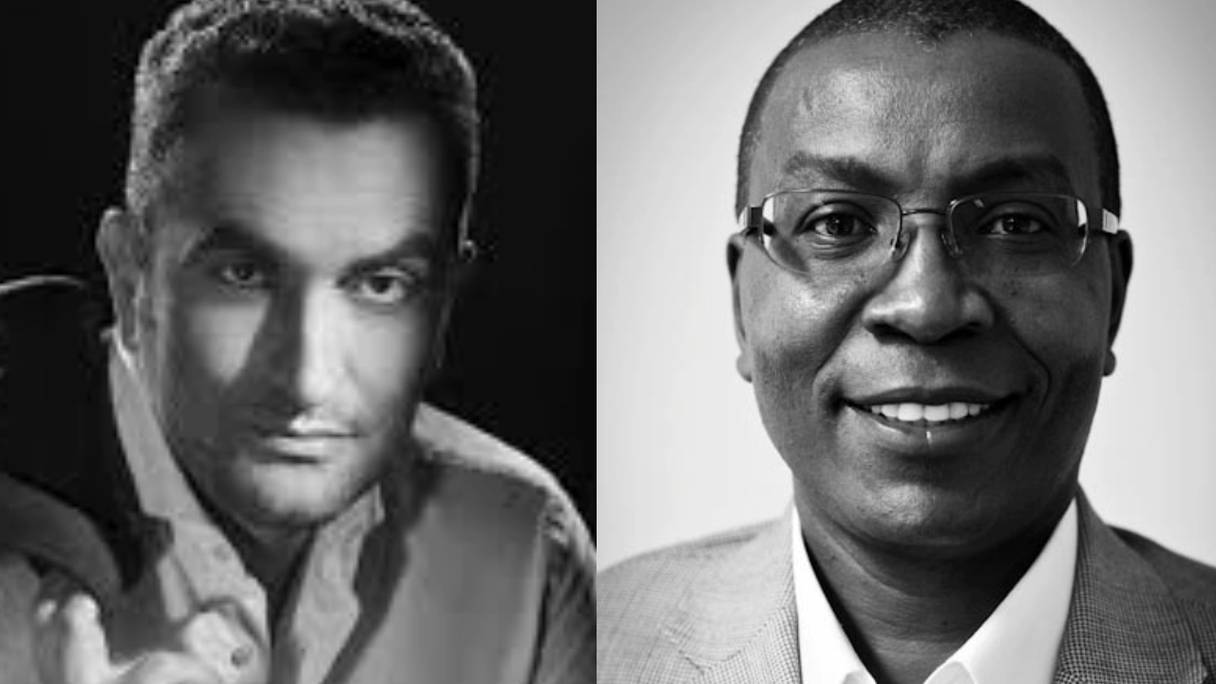 Hicham Lahlou et Mugendi K. M'Rithaa, auteurs de "Génération africaine, la force du design", paru chez Langages du Sud. 
