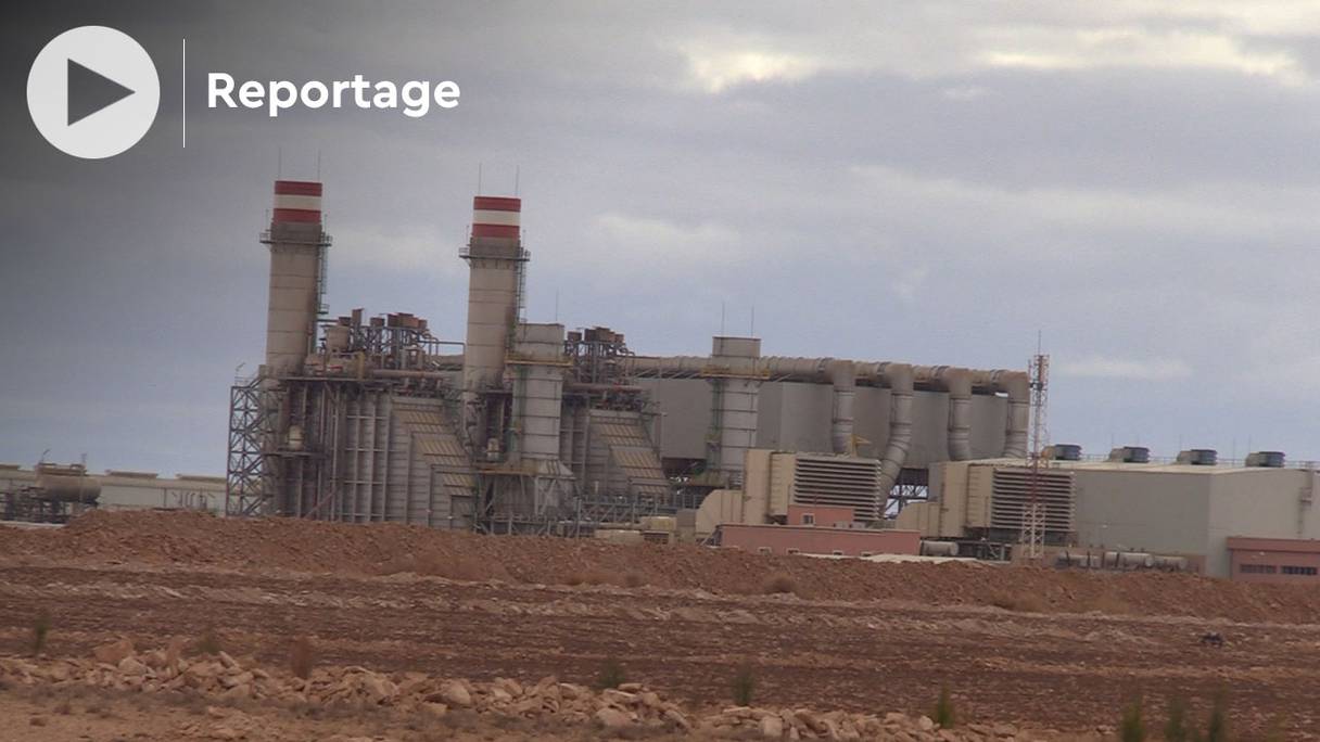 La centrale de Ain Beni Mathar, dans la province de Jerada, est à l’arrêt depuis le 31 octobre 2021.
