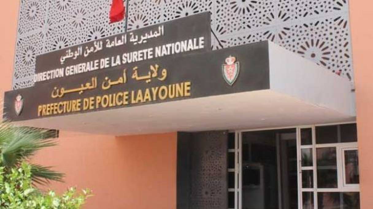 La préfecture de police de Laâyoune.
