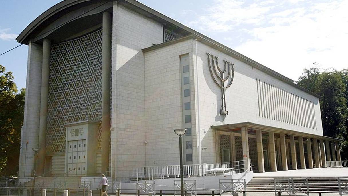 La grande synagogue de Strasbourg.
