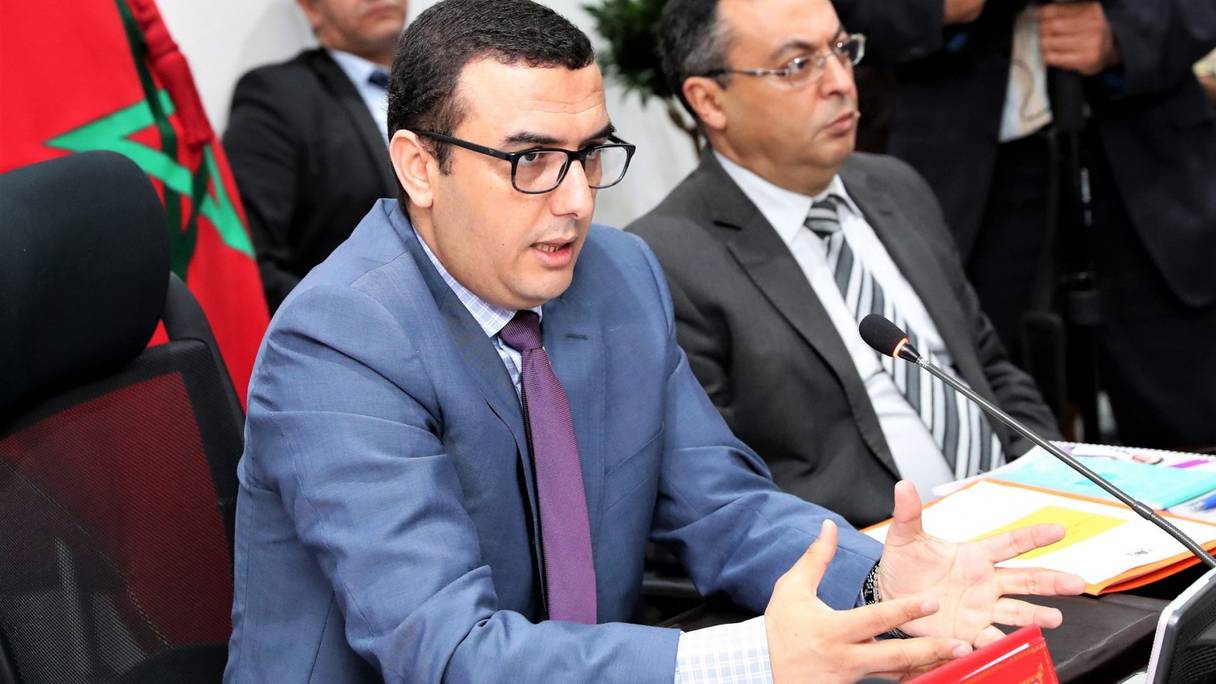 Mohamed Amekraz, ministre de l'Emploi et de l'Insertion professionelle.
