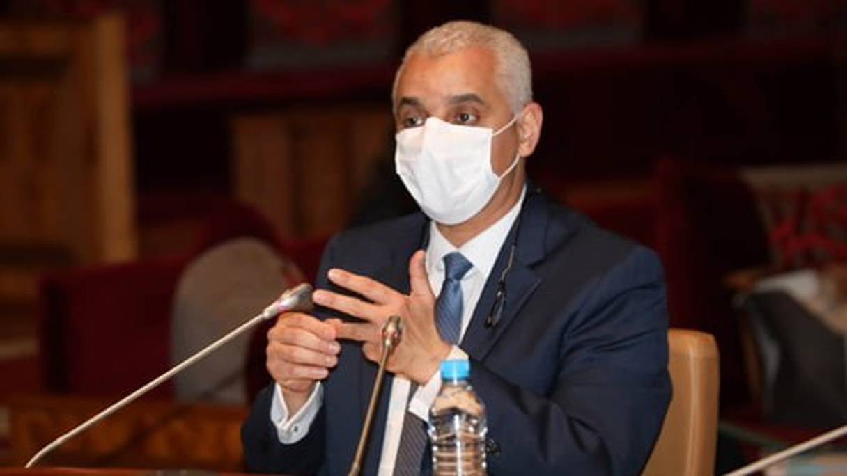 Khalid Aït Taleb, ministre de la Santé.
