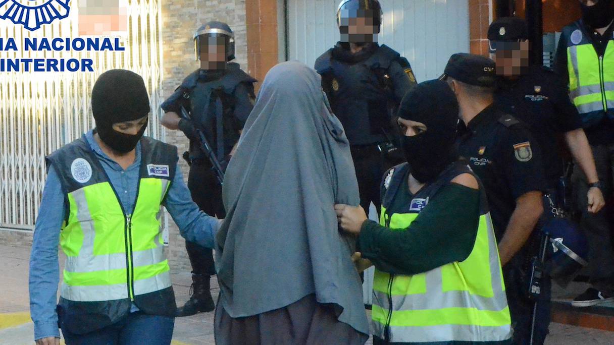 Une précédente opération antiterroriste de la police espagnole contre des jihadistes de Daech.
