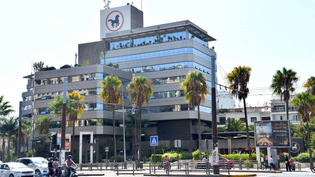 Siège de la Banque populaire à Casablanca.
