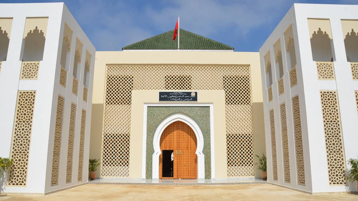 L'Institut Mohammed VI de formation des imams, à Rabat. 
