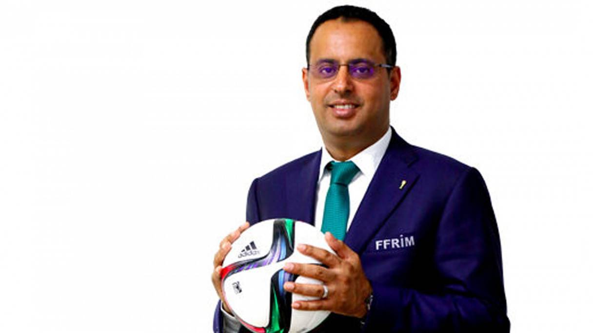 Ahmed Ould Yahya, président de la Fédération de football de la République islamique de Mauritanie.
