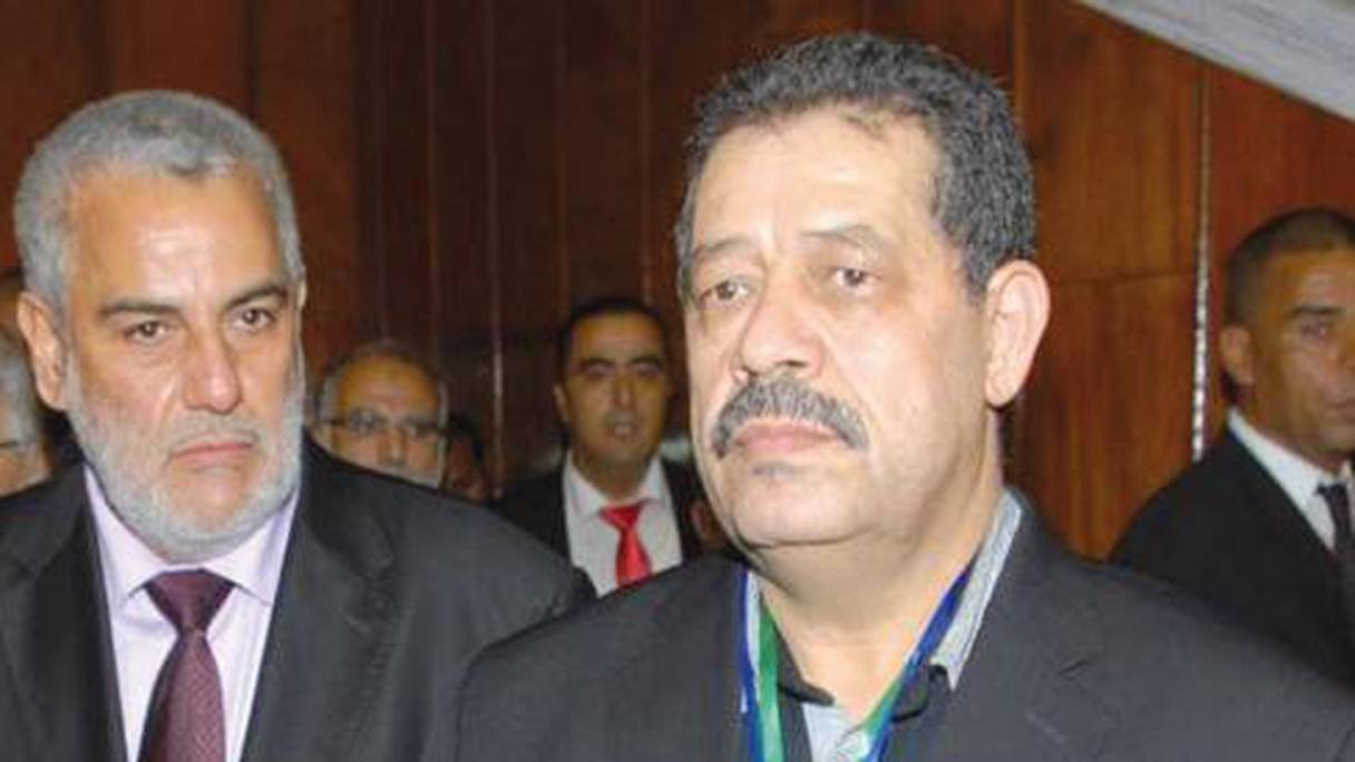  Abdelilah Benkirane et Hamid Chabat.

