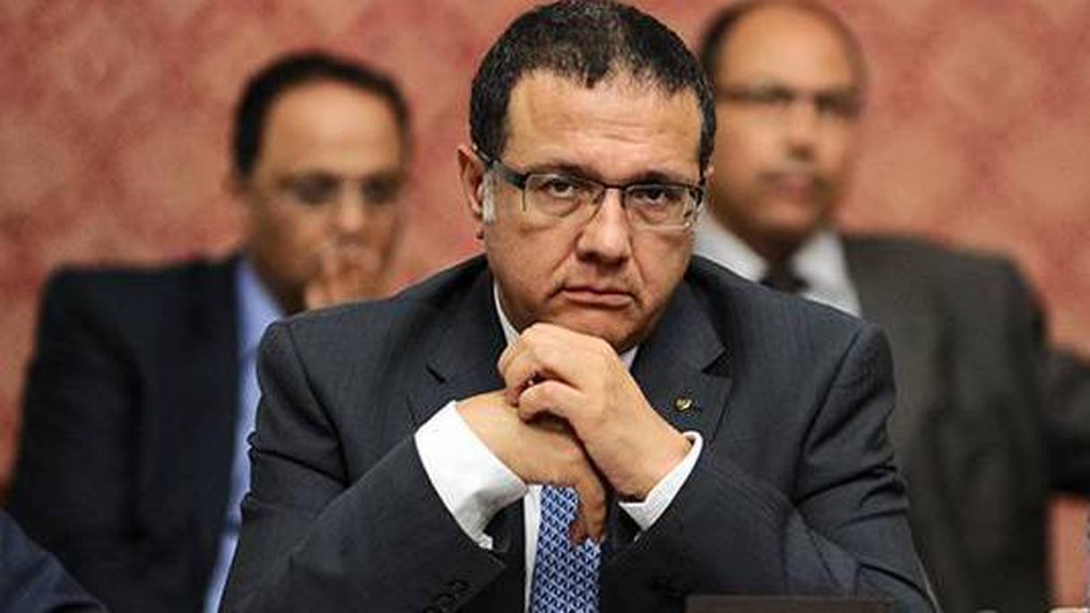 Mohamed Boussaid, chef de la délégation officielle des pèlerins marocains à La Mecque et ministre de l'Economie et des Finances.
