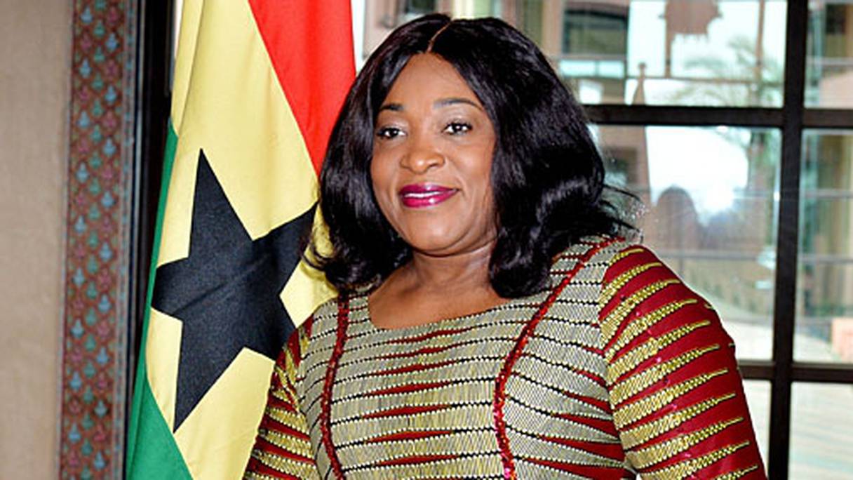 Shirley Ayorkor Botchway, ministre ghanéenne des Affaires étrangères.

