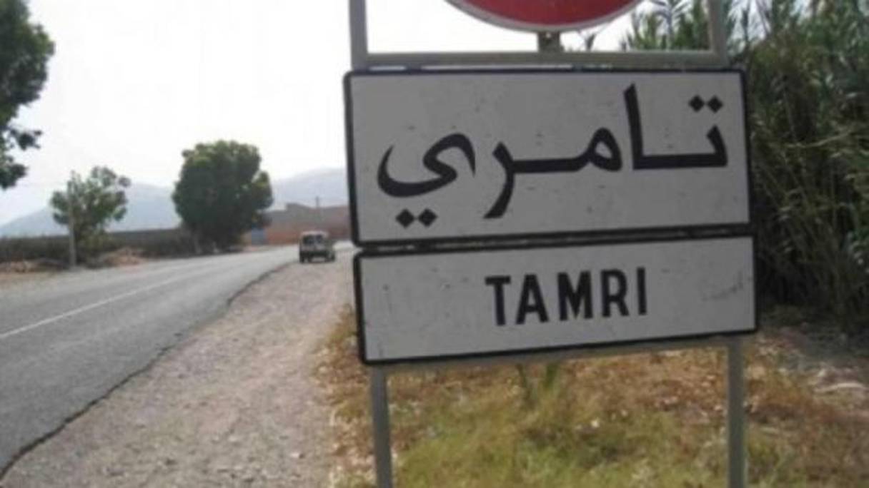 Tamri, commune rurale au nord d'Agadir (Souss-Massa). 
