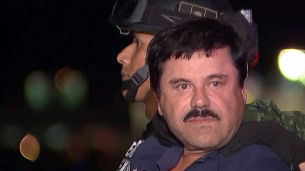 Joaquin "El Chapo" Guzman, a été extradé aux Etats-Unis en 2017 après deux évasions au Mexique.
