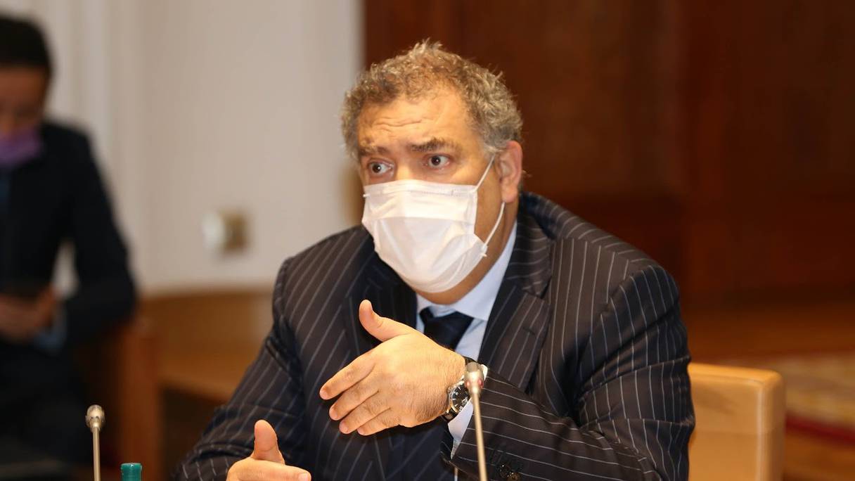 Abdelouafi Laftit, ministre de l'Intérieur
