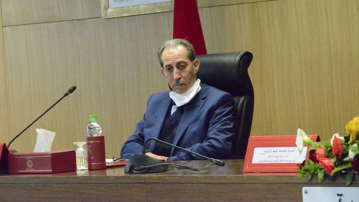 Moulay El Hassan Daki, président du Ministère public.
