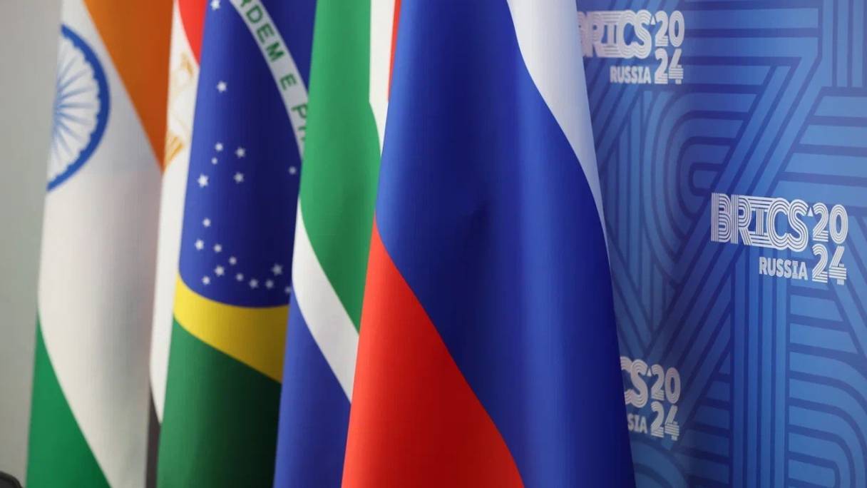 Lors d'une réunion du groupement des BRICS à Moscou, en Russie, en avril 2024.