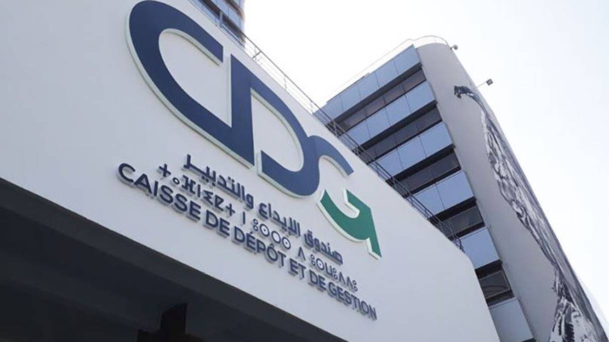 Le siège du groupe CDG (Caisse de dépôt et de gestion) à Rabat.
