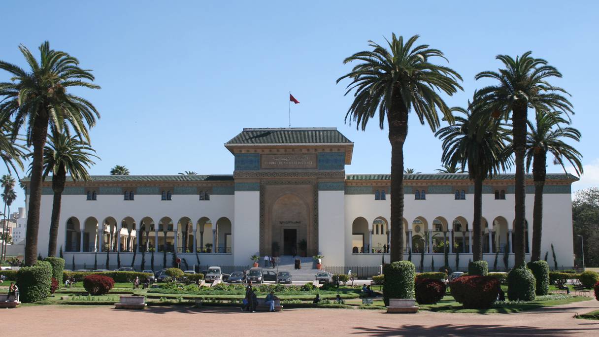 Tribunal de première instance de Casablanca. 

