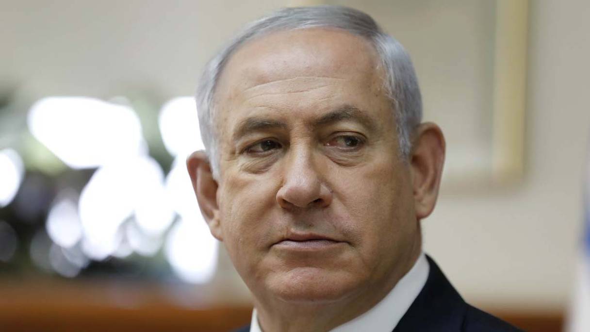 Le Premier ministre israélien Benjamin Netanyahu. 
