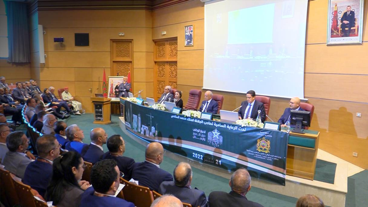 Rencontre régionale de concertation entre différents intervenants des domaines de l’urbanisme et de l’habitat, le 19 septembre 2022, à Tanger.
