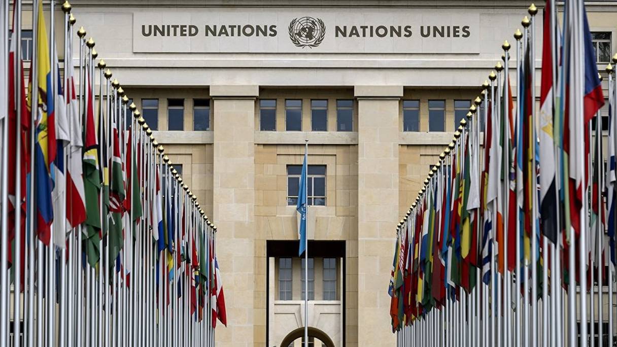 Siège des Nations Unies à Genève.
