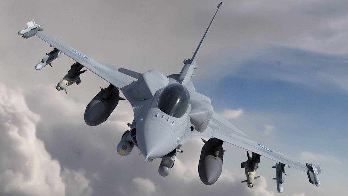 Le F16V (Viper) est à la pointe des avions de combat. 
