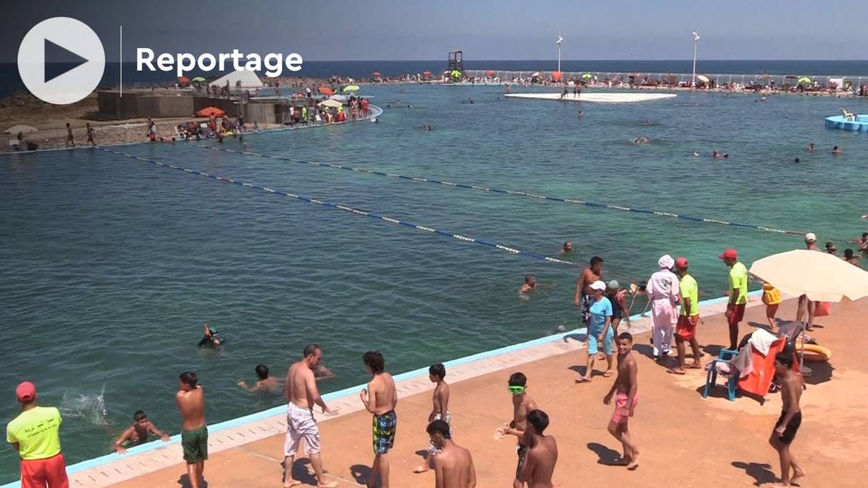 La grande piscine de Rabat se veut également écologique.
