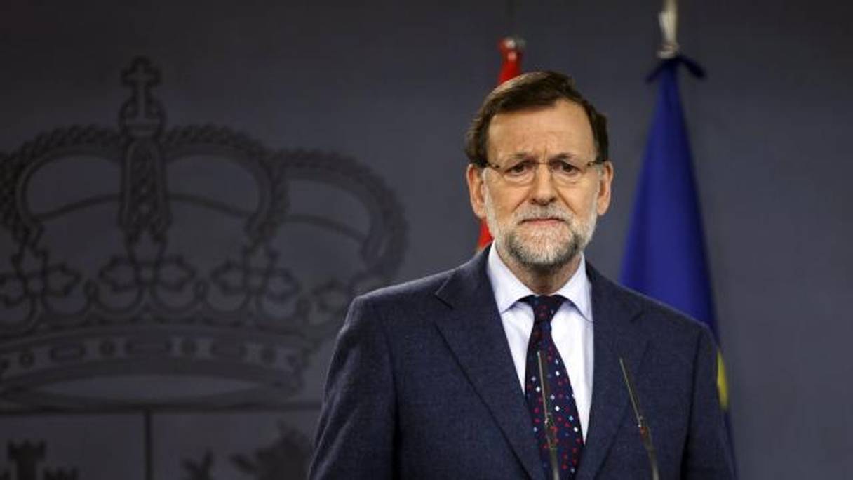 Mariano Rajoy, Chef du gouvernement espagnol.
