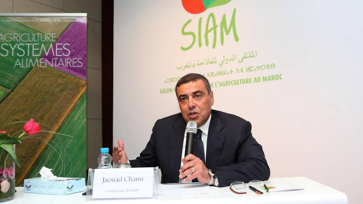 Le commissaire du SIAM, Jaouad Chami. 
