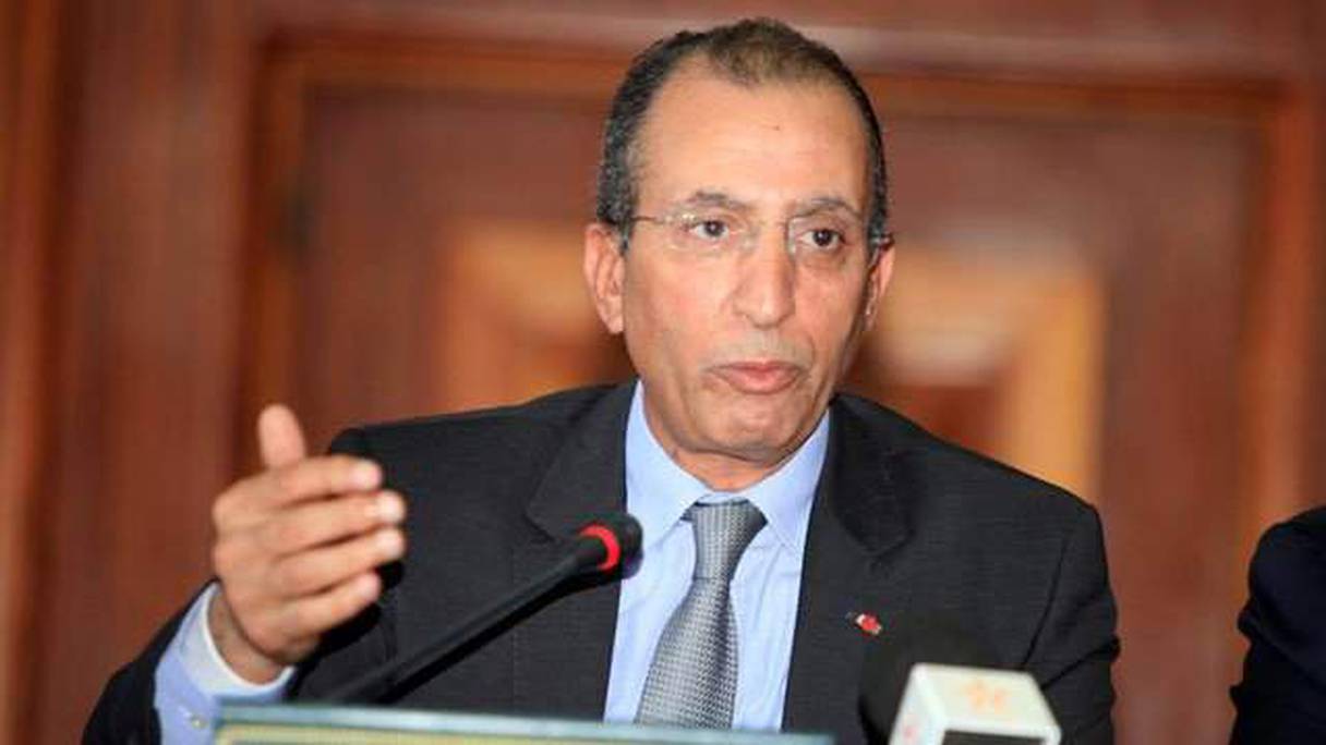 Mohamed Hassad, ministre de l'Intérieur. 

