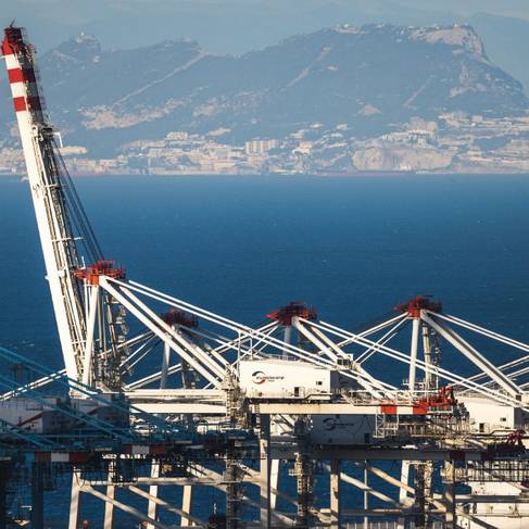 Tanger Med - Terminal à conteneurs - Complexe Portuaire Tanger Med - Détroit de Gibraltar