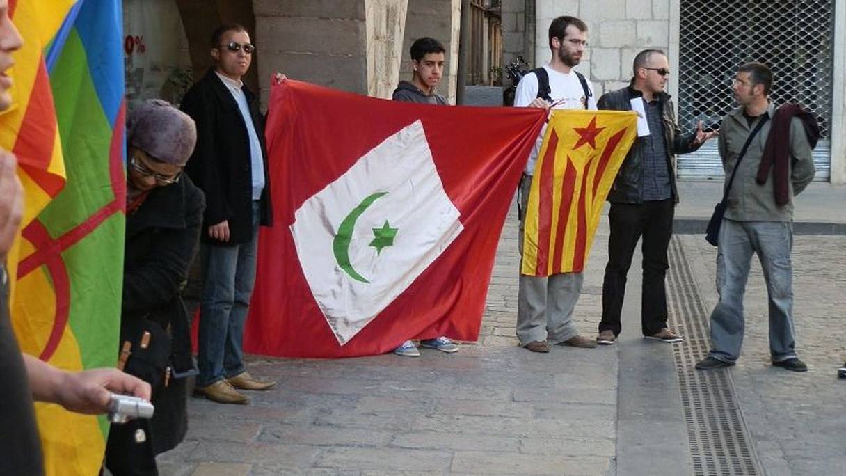 Des séparatistes rifains s'invitent aux manifestations en Catalogne.
