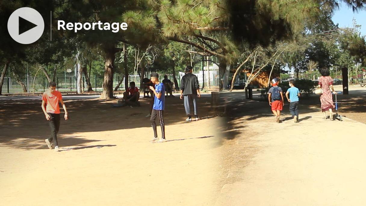La forêt Ibn Sina de Rabat attire les sportifs de tous âges.
