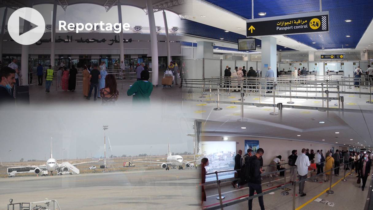 Ce mardi 15 juin 2021, l'aéroport Mohammed V de Casablanca a accueilli, à nouveau, les vols internationaux.
