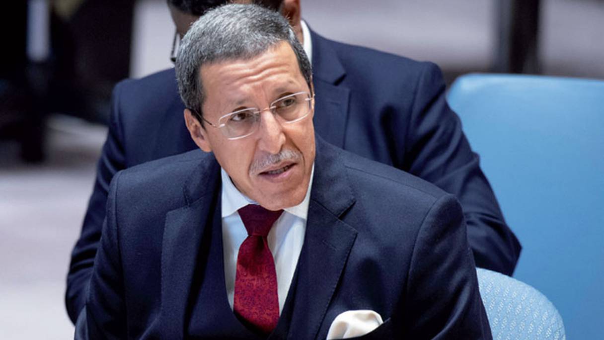 L’ambassadeur, représentant permanent du Maroc auprès de l’ONU, Omar Hilale.
