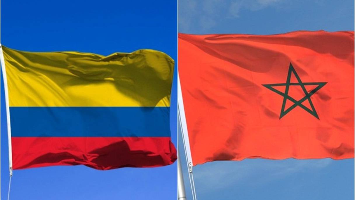 La Colombie et le Maroc ont signé plusieurs accords et mémorandums, dont un sur l’exemption mutuelle de visas, mardi 6 avril 2021.
