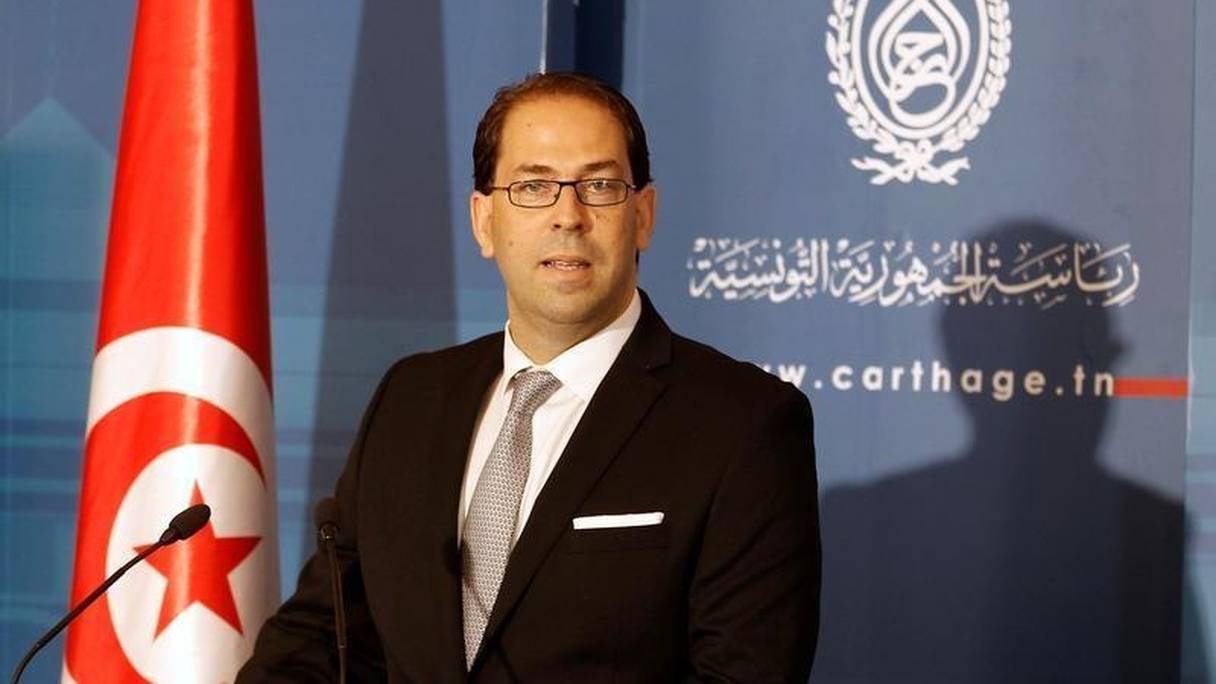 Le Premier ministre tunisien, Youssef Chahed.
