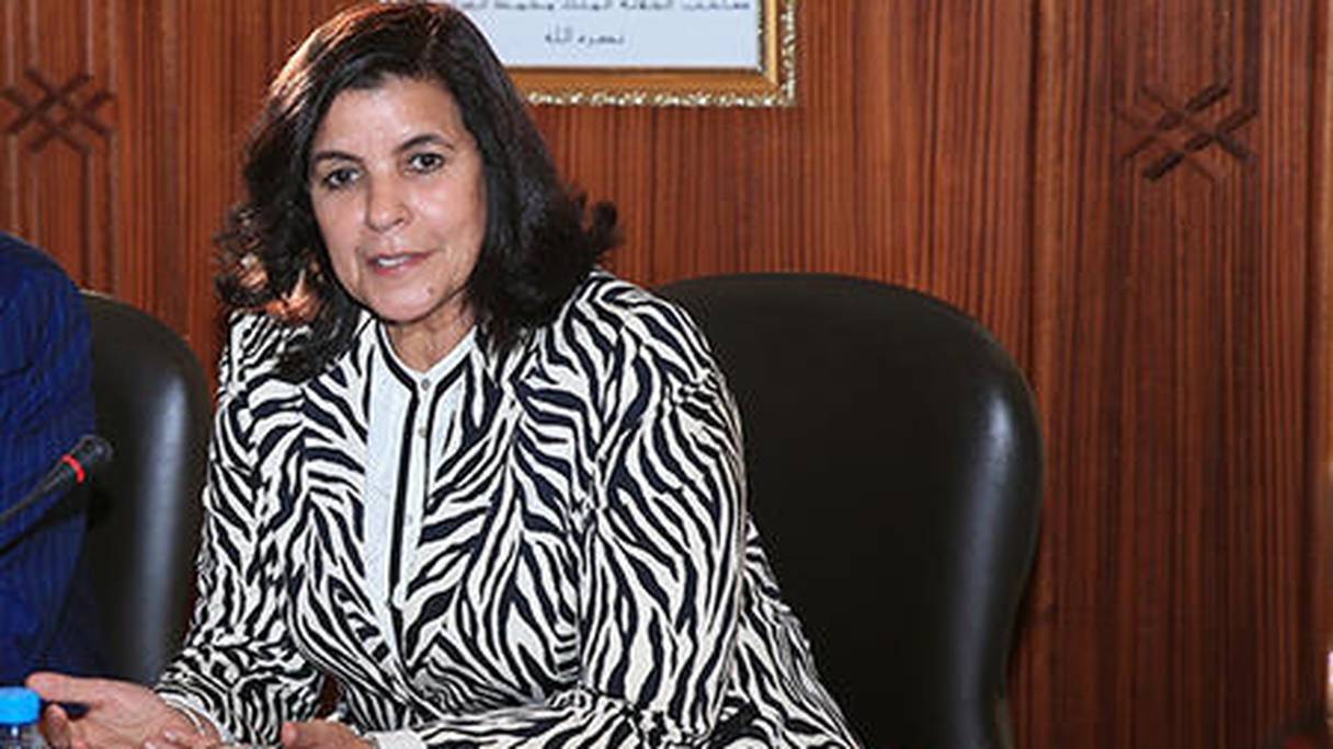 Fatna Lkhiyel, secrétaire d’Etat chargée de l’Habitat.
