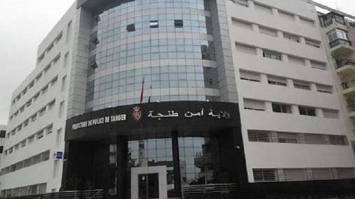 Le siège de la préfecture de police de Tanger. 
