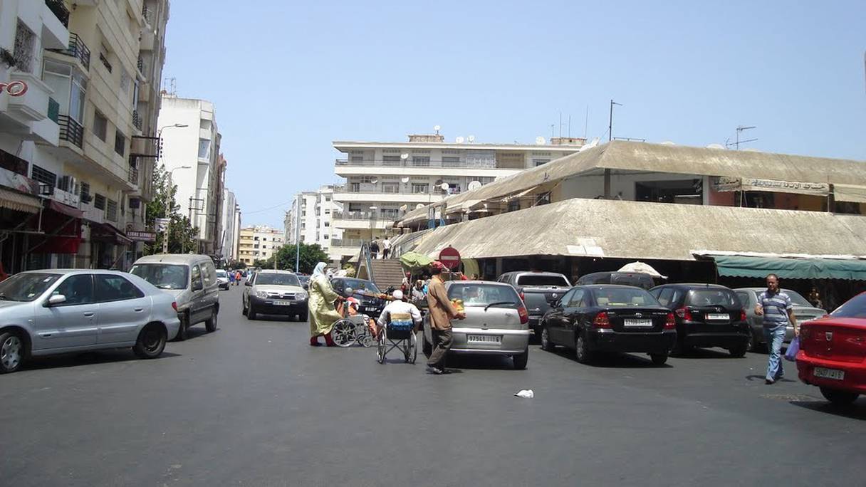 Le marché Badr, à Casablanca. 
