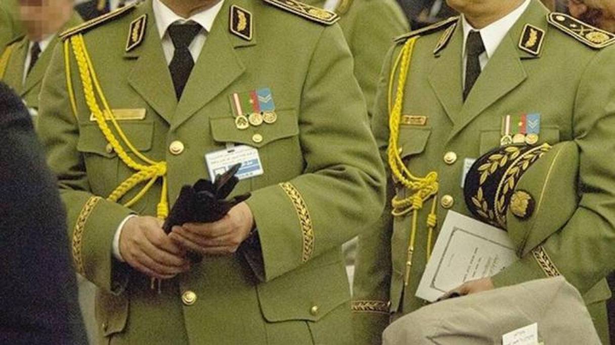 Des généraux de l'armée algérienne.
